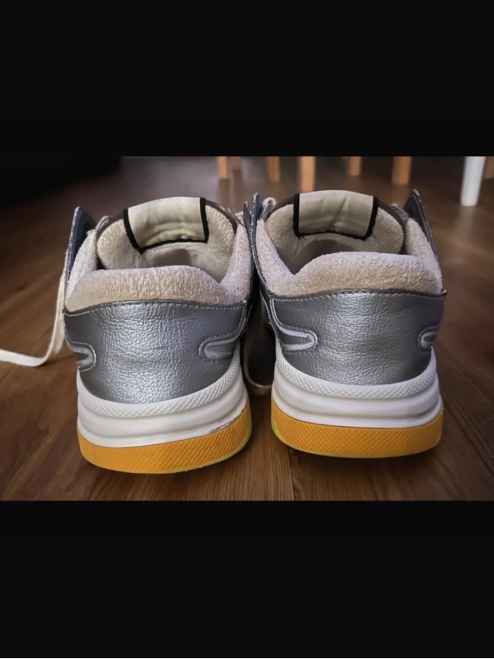 Gucci Multi-Color Chunky Sneakers in Brown, Gray, White, Yellow